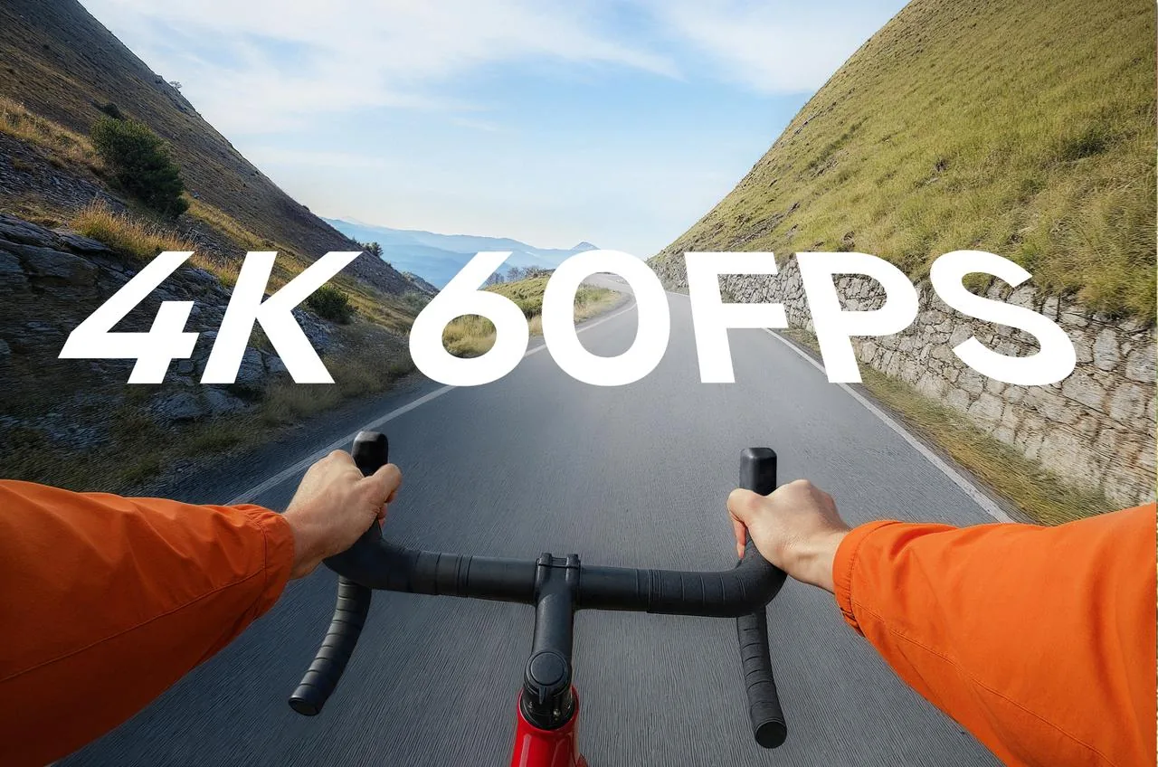 Insta360 GO Ultra used in wet, cold conditions