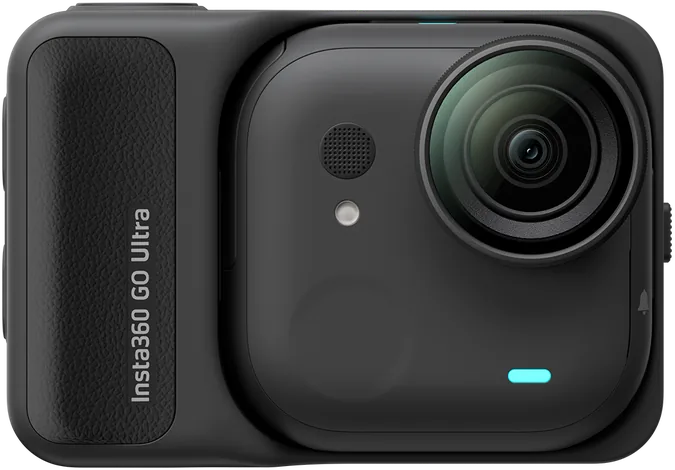 Insta360 GO Ultra camera and Action Pod